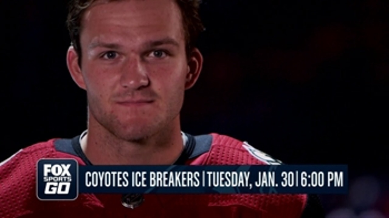 Join Christian Fischer at Coyotes Ice Breaker