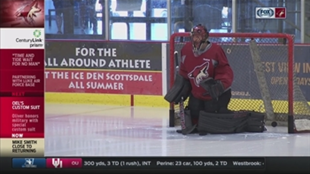 Mike Smith nearing return for Coyotes
