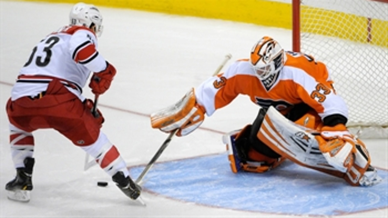 Hurricanes finish season with 6-5 SO win over Flyers