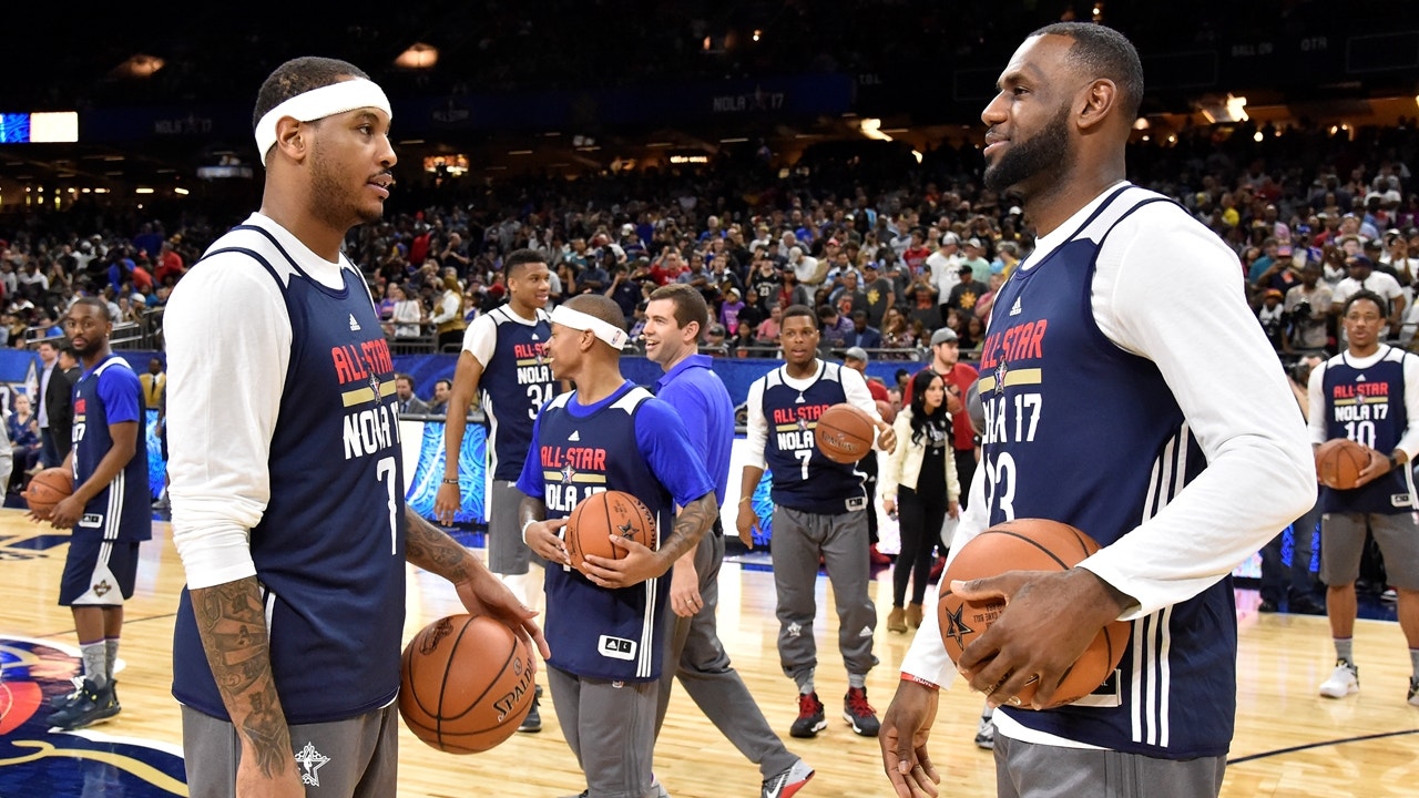 ' I disagree with Melo' √¢‚Ç¨‚Äù Shannon Sharpe reacts to Carmelo saying MJ is the GOAT over LeBron