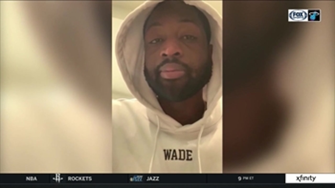 Heat icon Dwyane Wade on the passing of Kobe Bryant