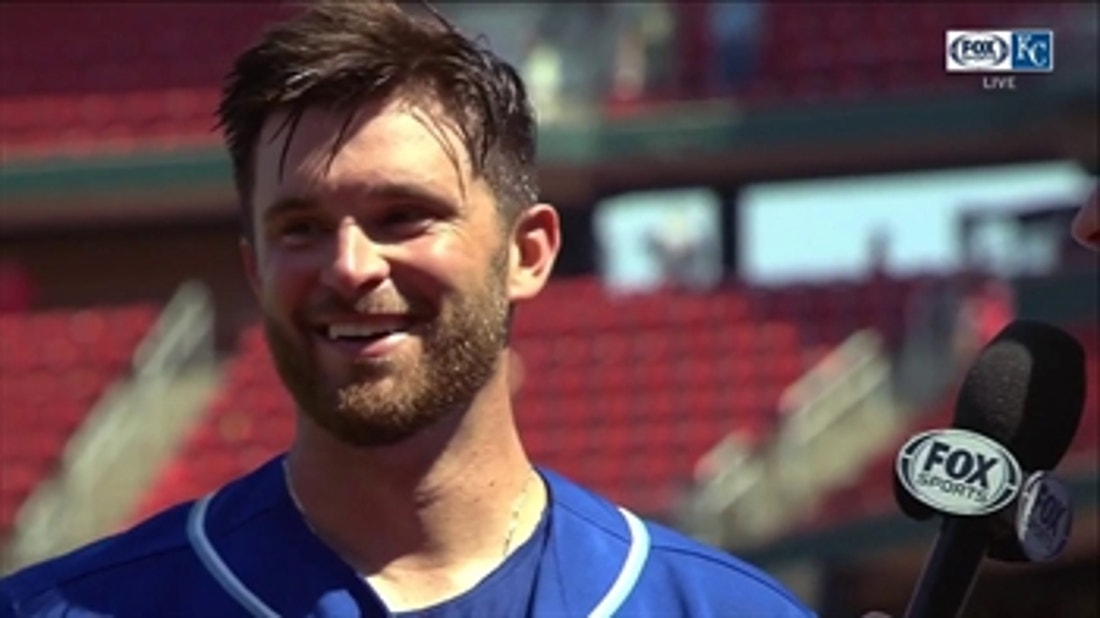 Royals' Butera on his game-winning hit in the 10th