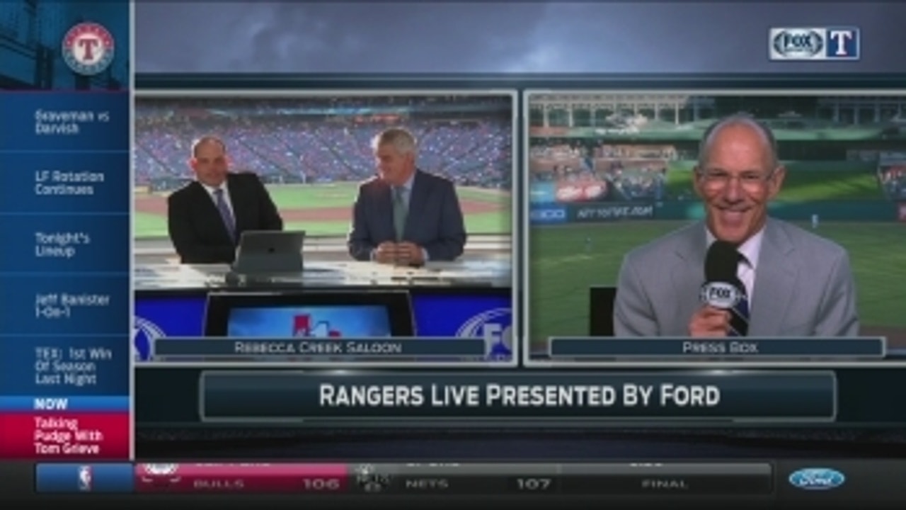 Rangers Live: Pudge and Tom chat
