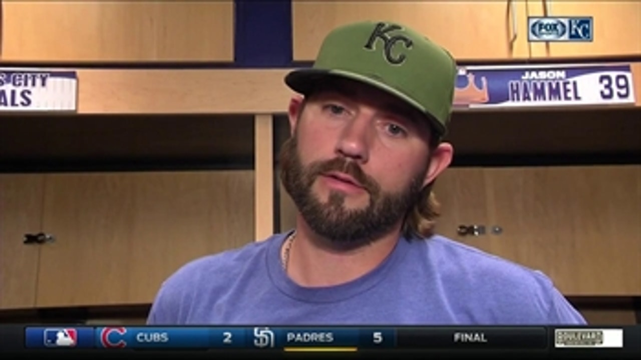 Hammel says he 'got too cute' with his pitches