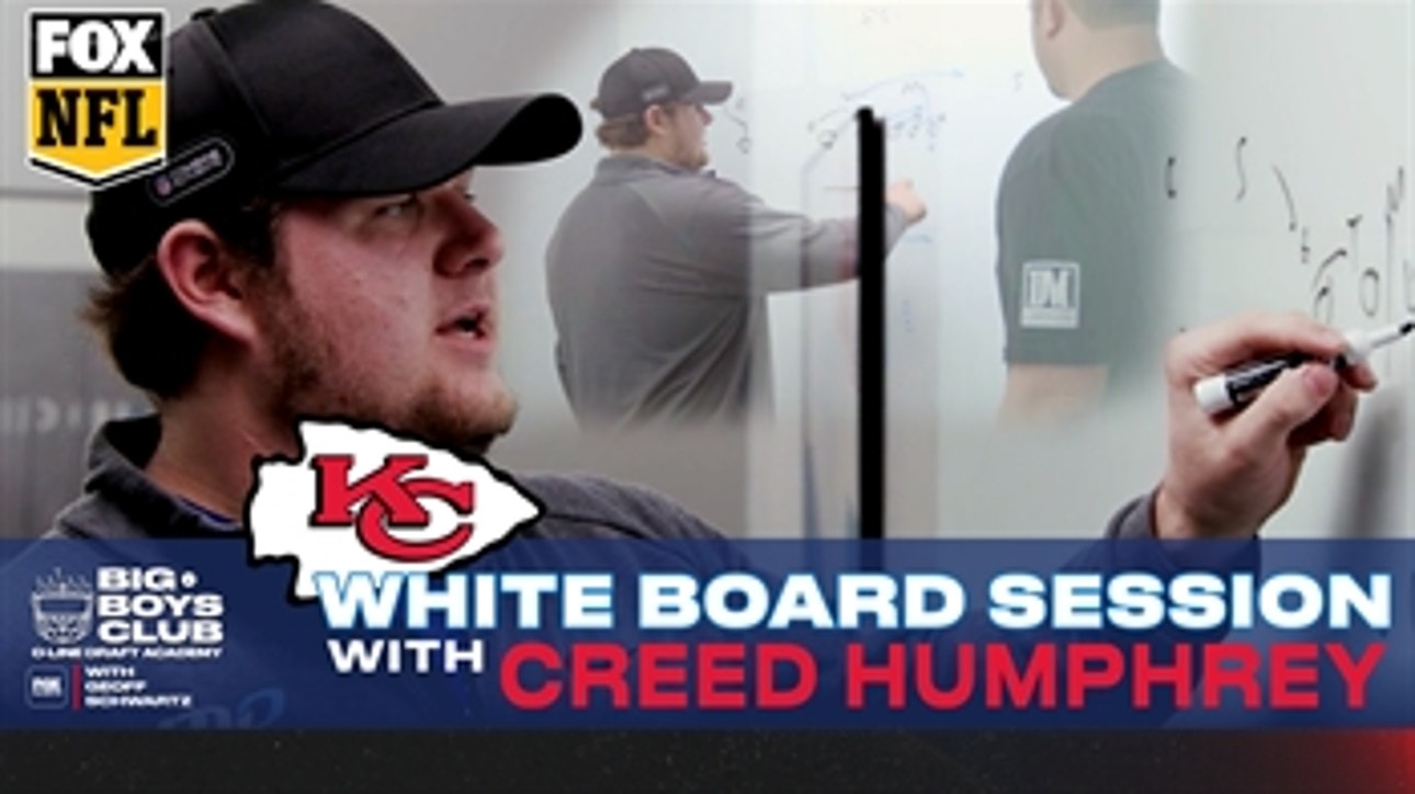 THE BIG BOYS CLUB: RAW White Board Session with Kansas City Chief - Creed Humphrey ' FOX NFL