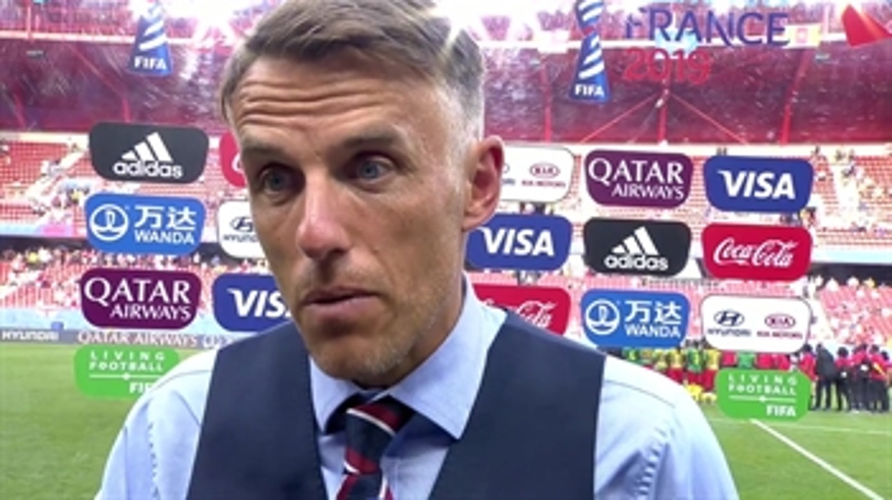 England coach Phil Neville on Cameroon loss: 'Deal with it'