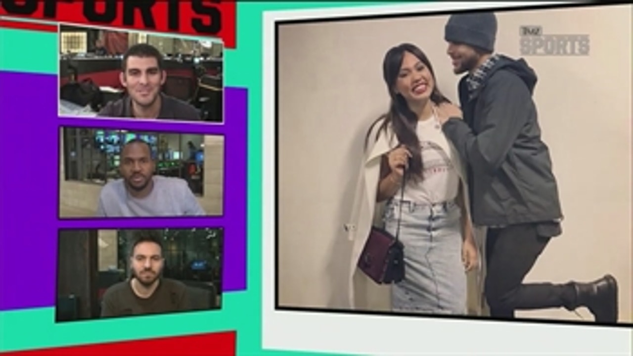 Steph Curry,  Iman Shumphert and Russell Wilson celebrate Valentine's Day ' TMZ SPORTS