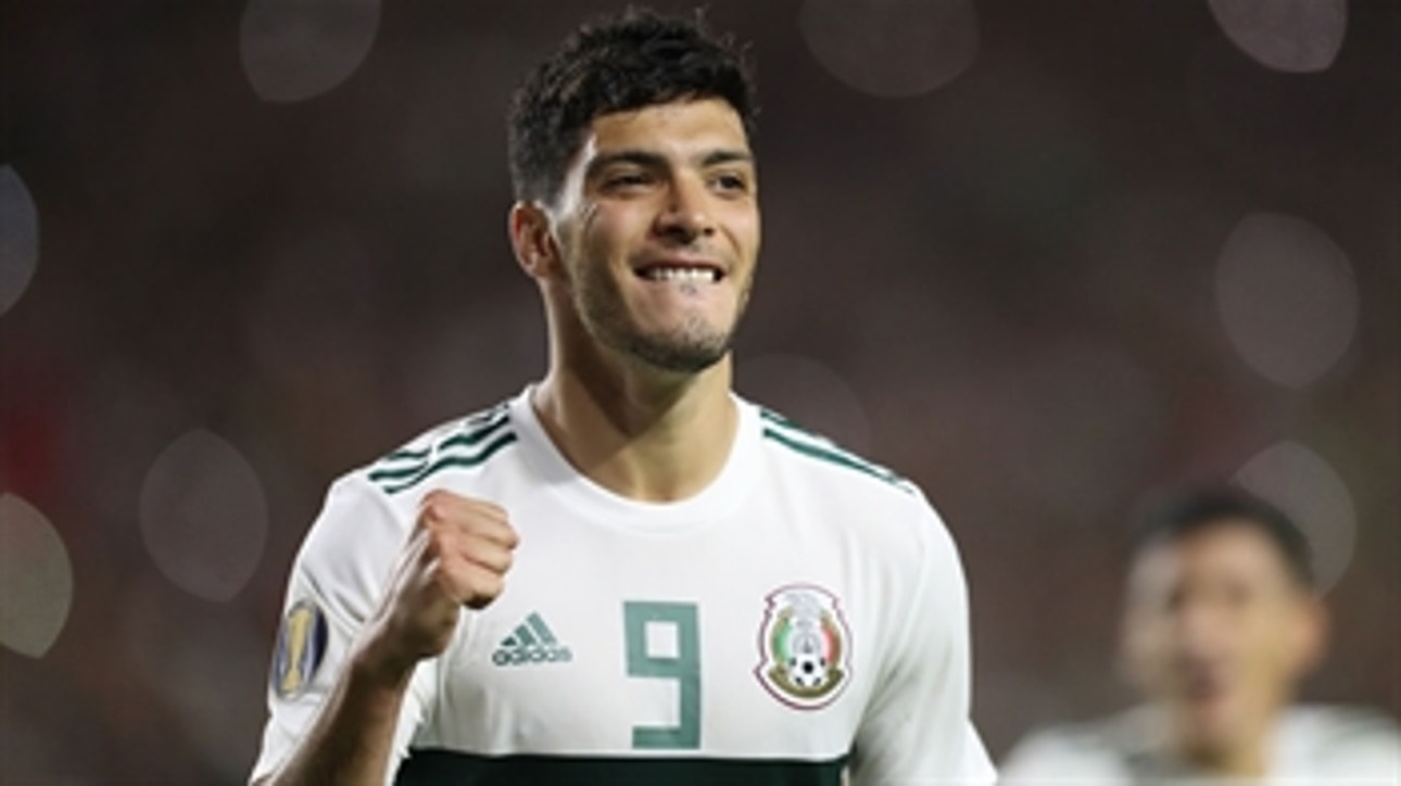 Raul Jimenez gives Mexico 1-0 lead vs. Haiti from the penalty spot ' 2019 CONCACAF Gold Cup Highlights
