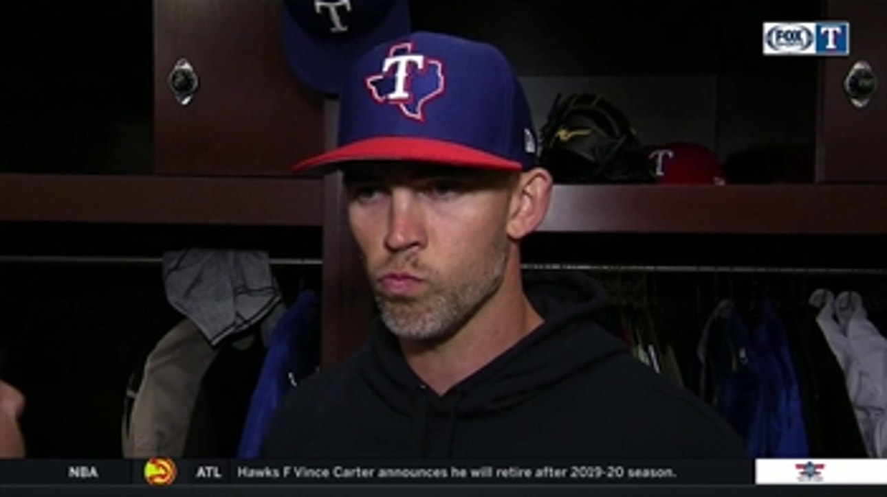 Mike Minor on Rangers 2-1 Win in 12th-Inning