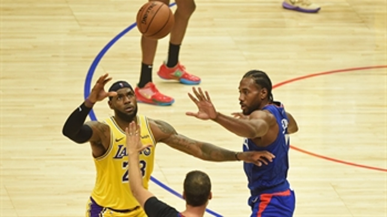 Shannon Sharpe thinks Kawhi is making a strong case, but LeBron is still best player in the world