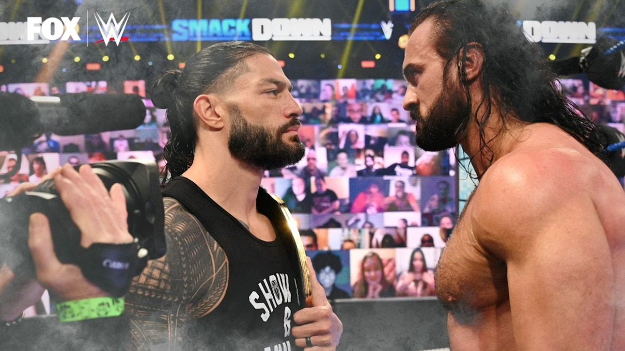 Drew McIntyre discusses upcoming match vs. Roman Reigns in 1-on-1 with Ryan Satin