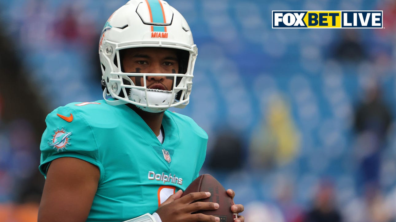 Colin Cowherd: Take Tua and the Dolphins against a weak Texans' pass rush I FOX BET LIVE