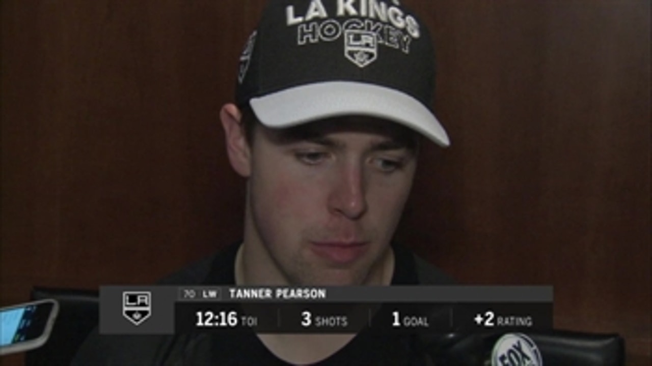 Tanner Pearson adds goal during LA Kings' victory over Canucks