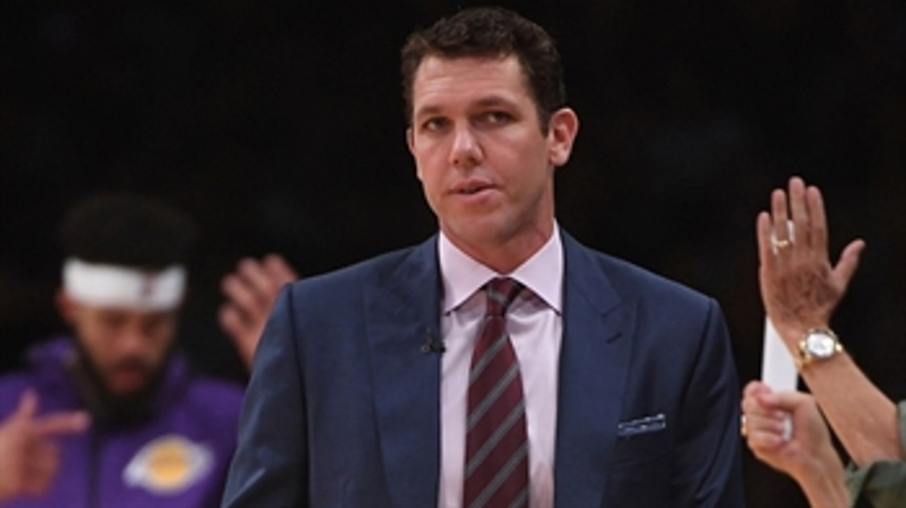 Chris Broussard believes Luke Walton's the obvious scapegoat for the Lakers struggles