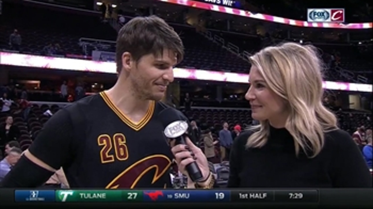 Kyle Korver discusses joining the 2000 three's club, his first dunk with Cavs