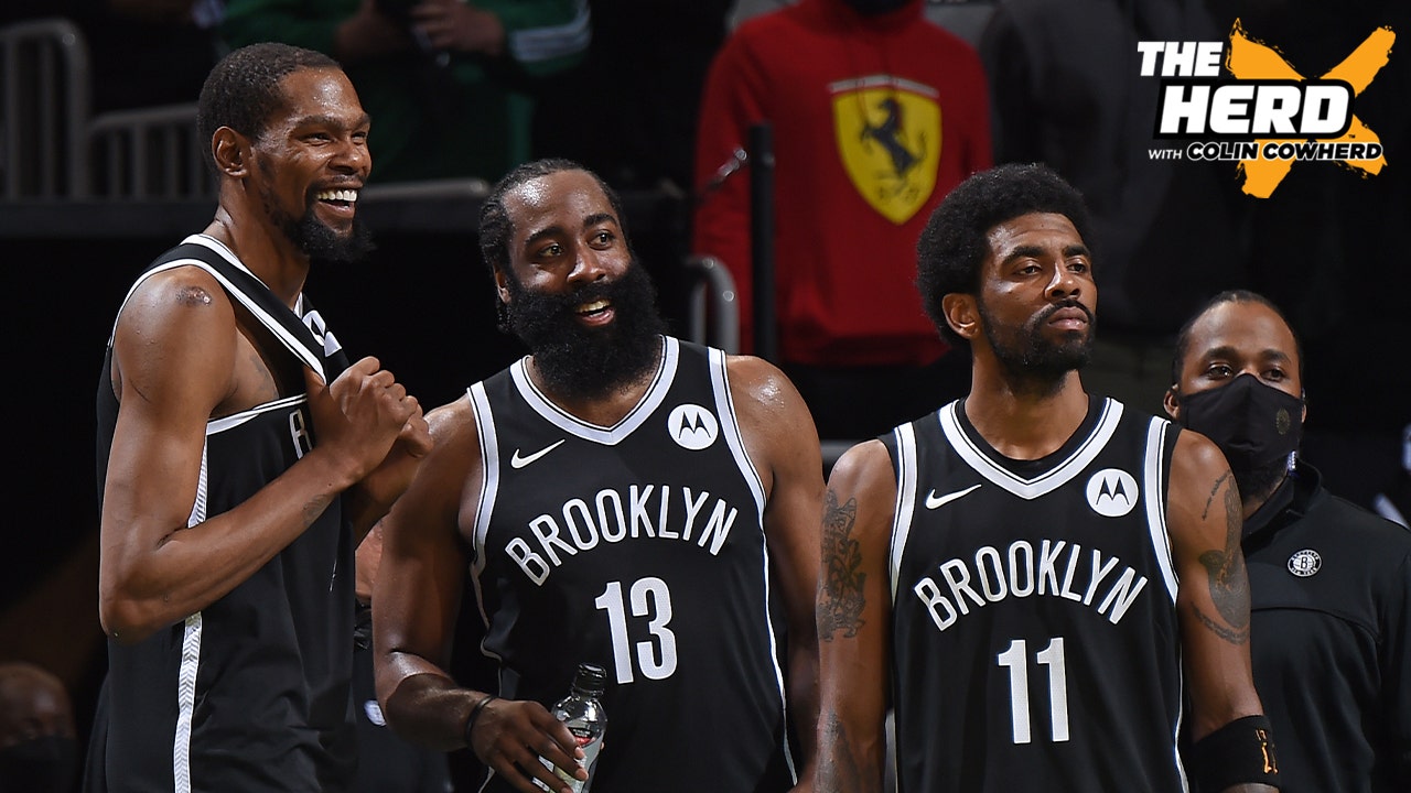 Colin Cowherd: Nets were too top-heavy, and Kyrie Irving & James Harden's injuries derailed everything ' THE HERD