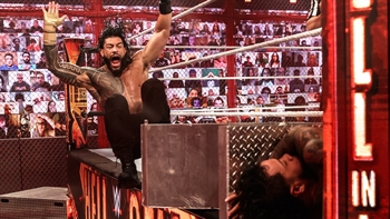Roman Reigns breaks down over brutality to Jey Uso: WWE Hell in a Cell 2020 (WWE Network Exclusive)