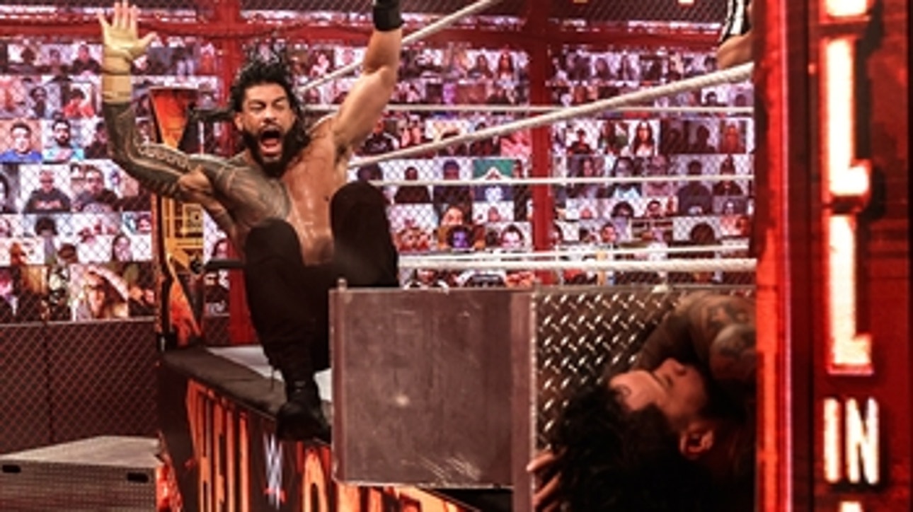 Roman Reigns breaks down over brutality to Jey Uso: WWE Hell in a Cell 2020 (WWE Network Exclusive)