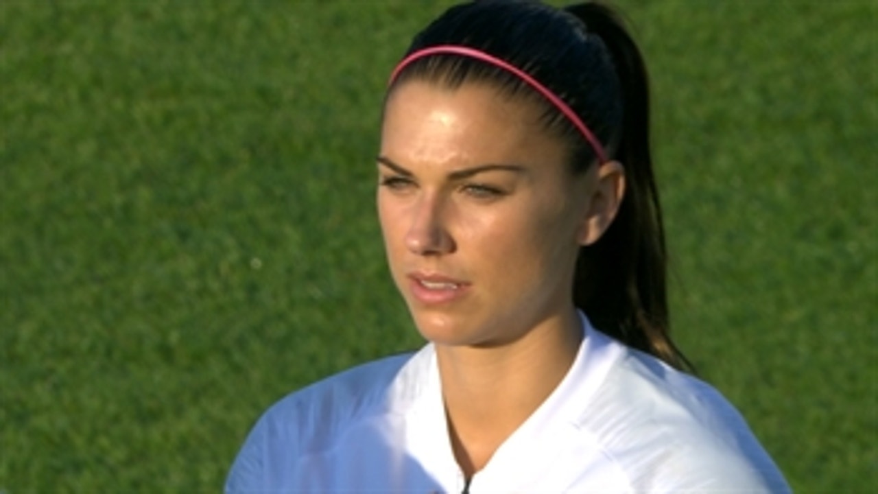 Alex Morgan: USWNT 'can't talk about the World Cup and France' need to focus on qualifying