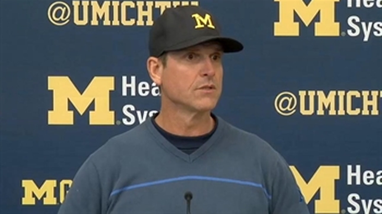 Jim Harbaugh is on 'high alert' for Maryland