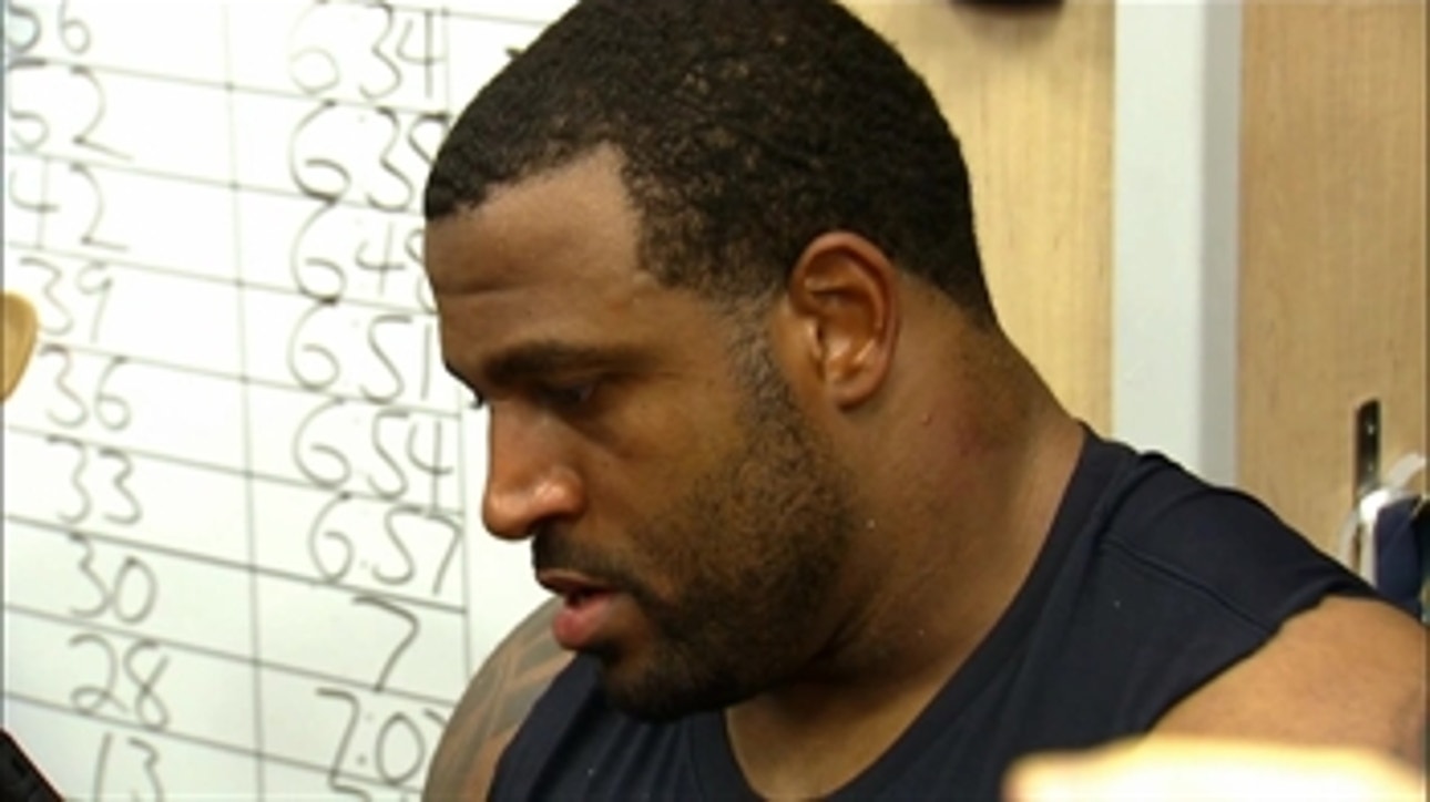 Duane Brown: "We've got to get better" before Colts game