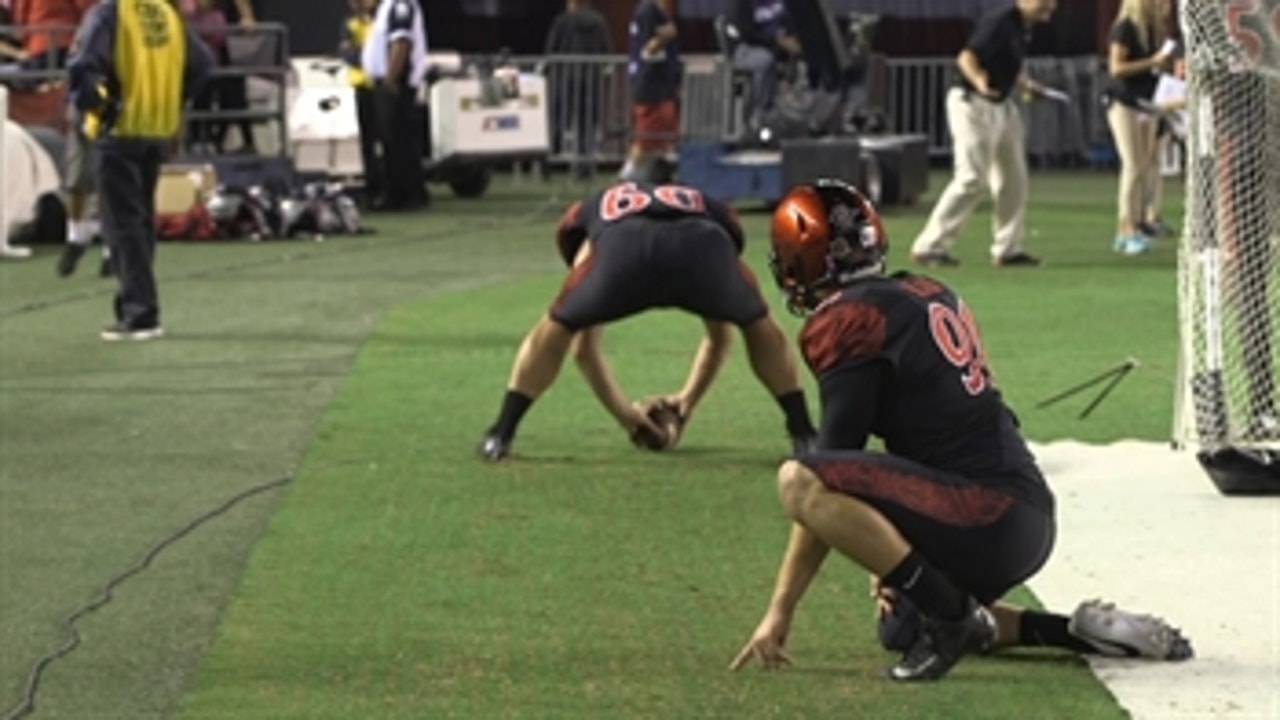 SDSU long snapper Jeff Overbaugh will represent the Aztecs in the Senior Bowl