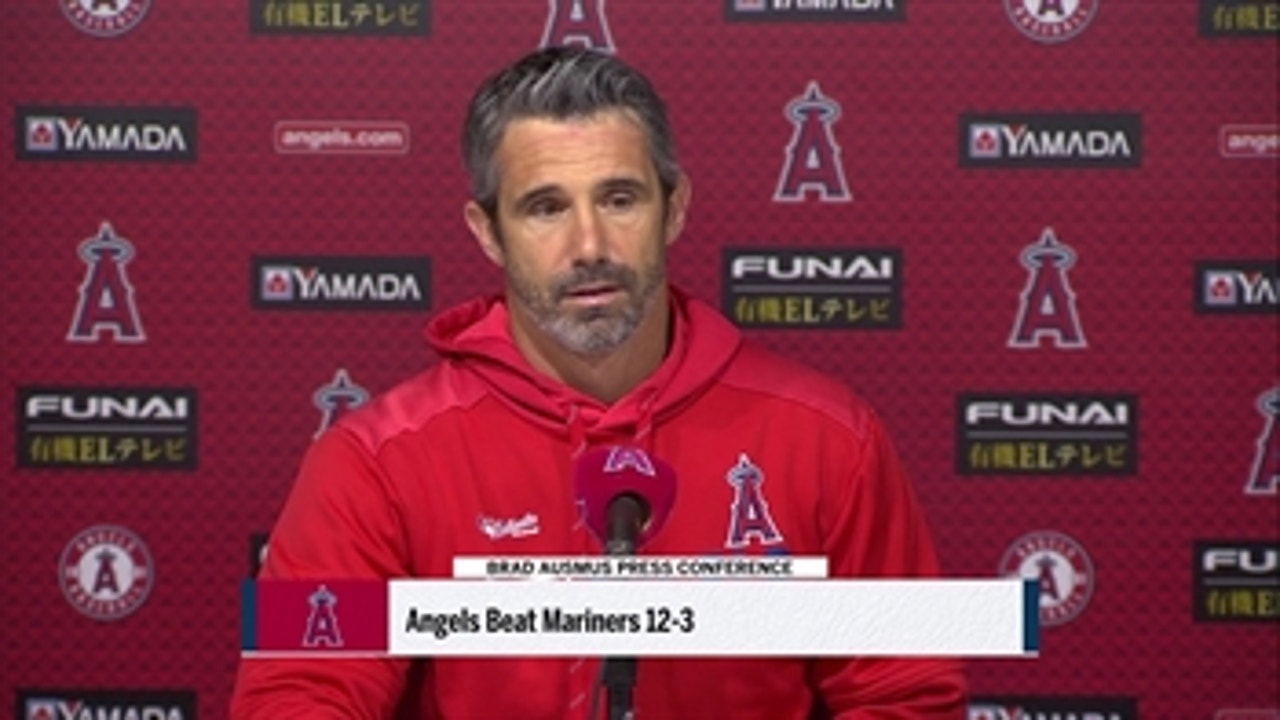 Ausmus pleased about Angels offense against Mariners