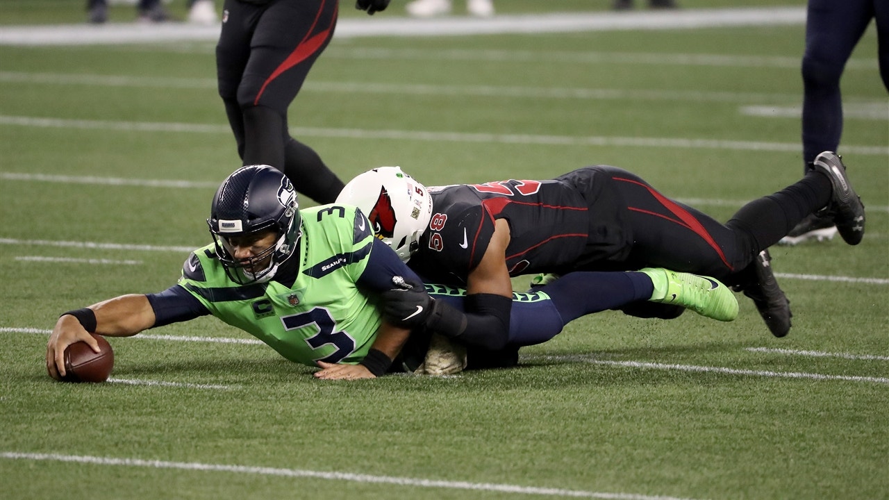 Colin Cowherd: Russell Wilson found his running game in Seattle win over Arizona ' THE HERD