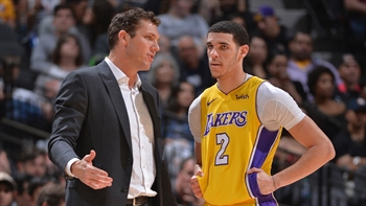 LaVar Ball states there's no relationship between his son Lonzo and Lakers' HC Luke Walton