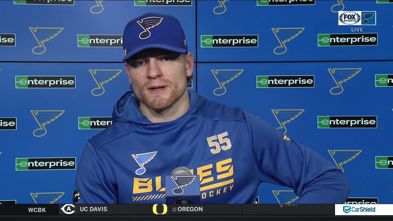 Parayko: 'We're in a tough spot right now' after loss to Coyotes