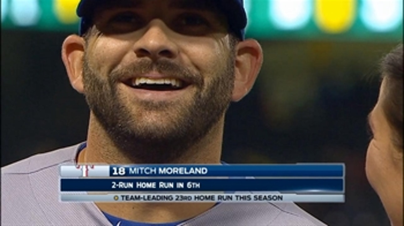 Moreland on HR, win: 'Another complete win for us'