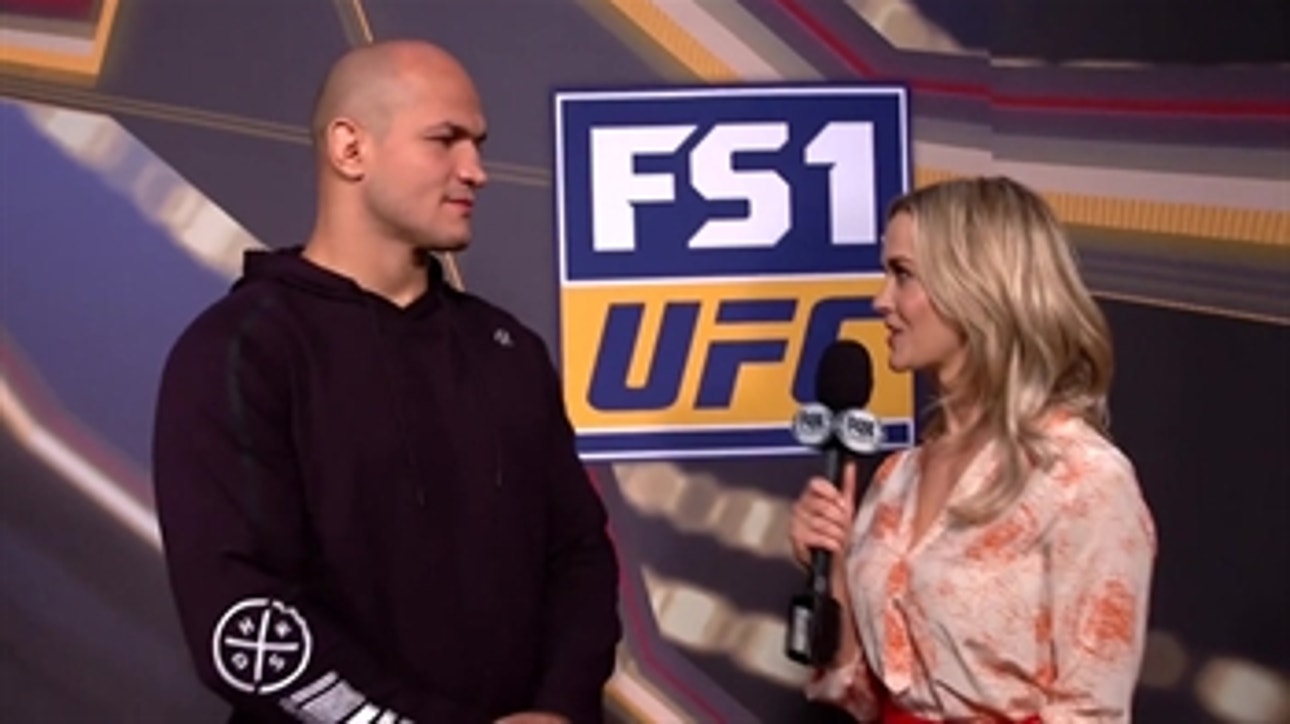 Junior Dos Santos talks after making weight | WEIGH-INS | INTERVIEW | UFC FIGHT NIGHT