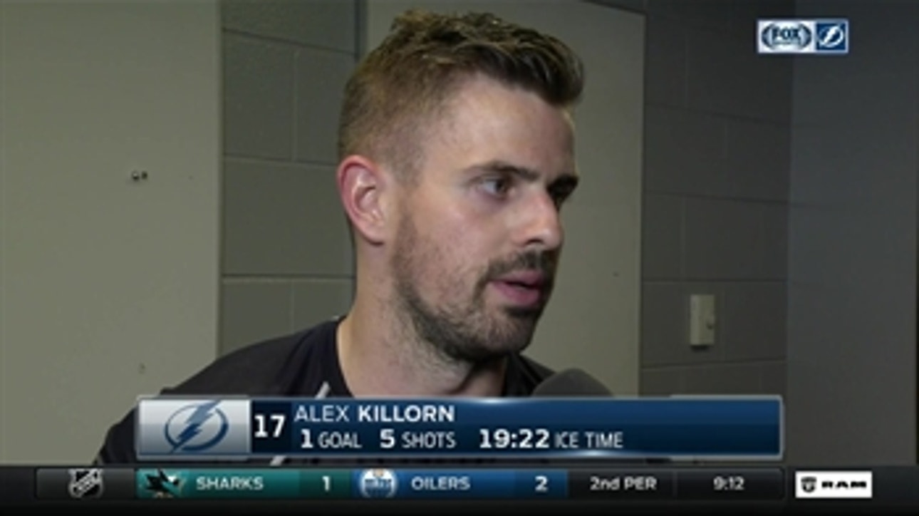 Alex Killorn: 'We've been a resilient group'