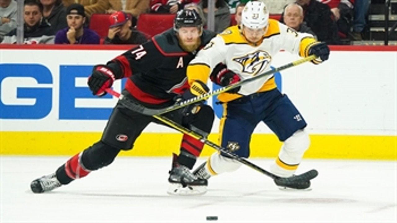 Preds unable to slow down Sebastian Aho, Canes