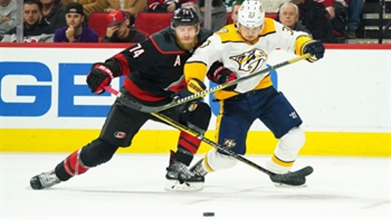 Preds unable to slow down Sebastian Aho, Canes