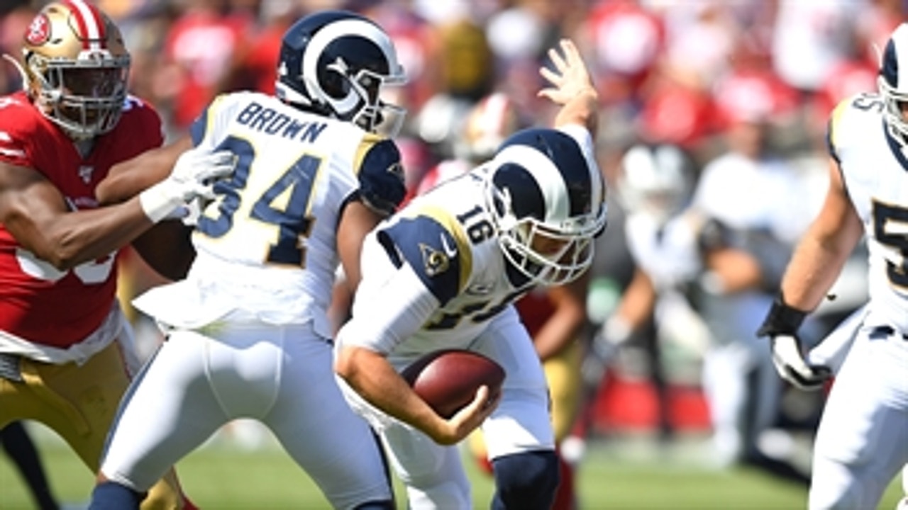 Cris Carter explains why the Rams struggled against the 49ers without Todd Gurley