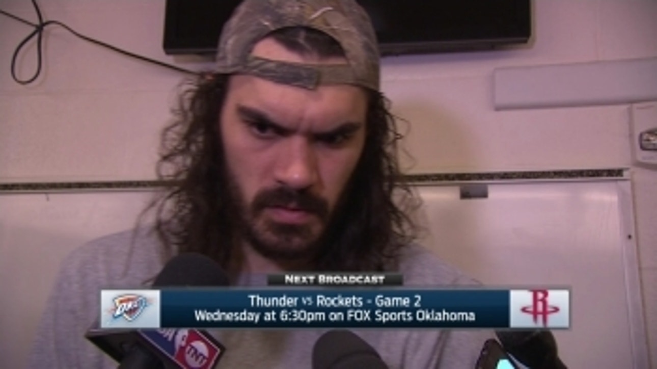 Steven Adams on turnovers, rebounds in loss to Rockets