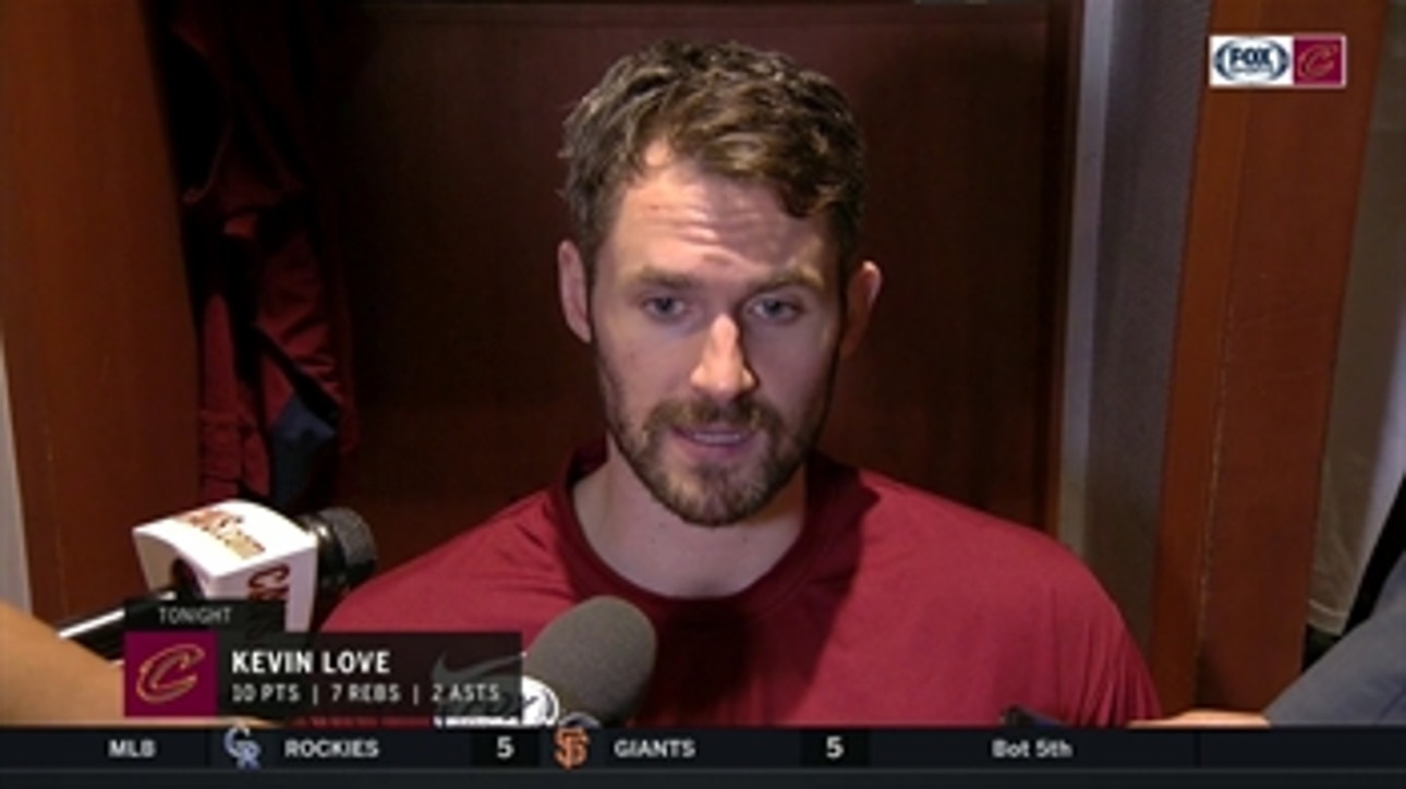 Kevin Love following Cavs defeat to Pelicans: 'We played right into their hands'
