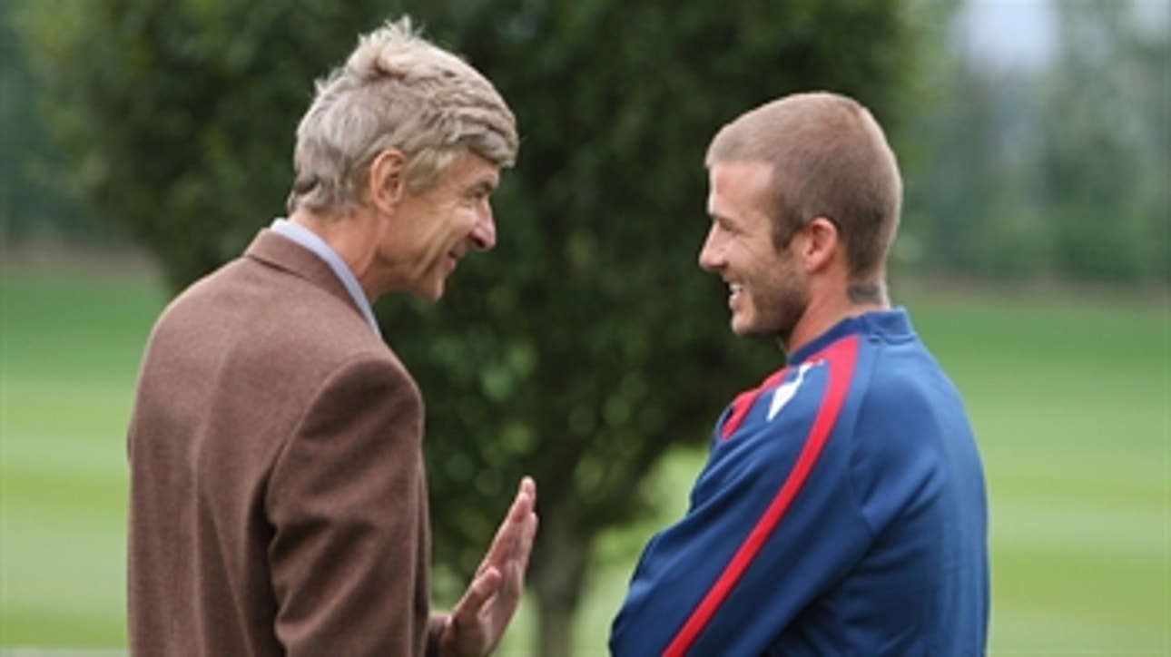 David Beckham sticks up for embattled Arsenal manager