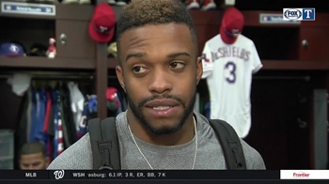 Delino DeShields: 'I'm going to try to get back as fast as I can'