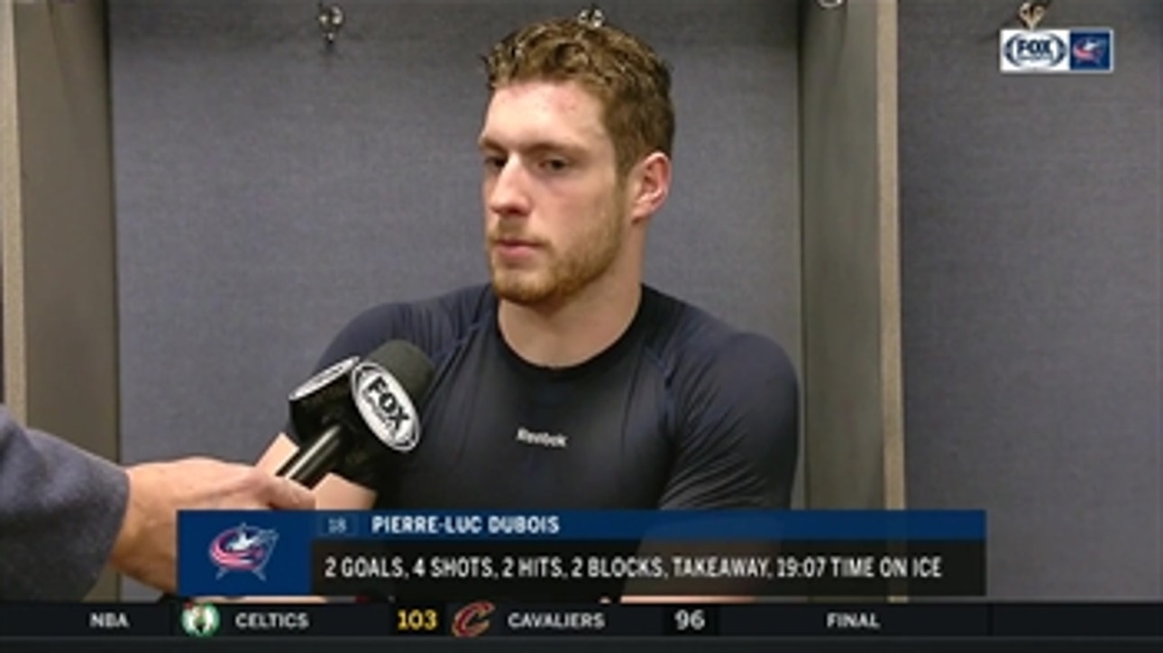 Pierre-Luc Dubois wants to see Columbus start a win streak