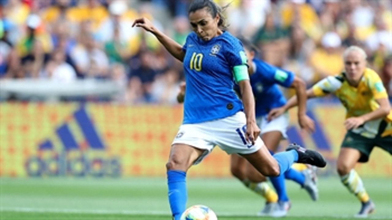 Brazil's Marta becomes first player ever to score in five different World Cups