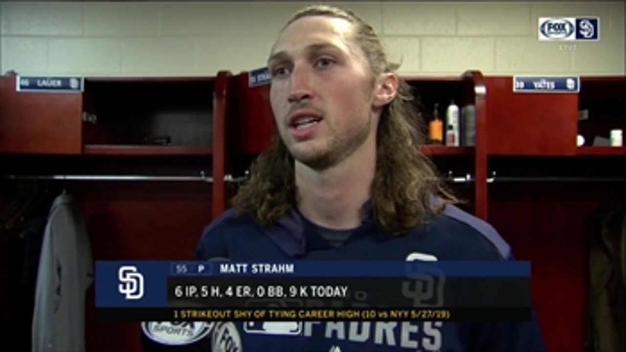 Padres starter Matt Strahm reflects on his outing vs. the O's