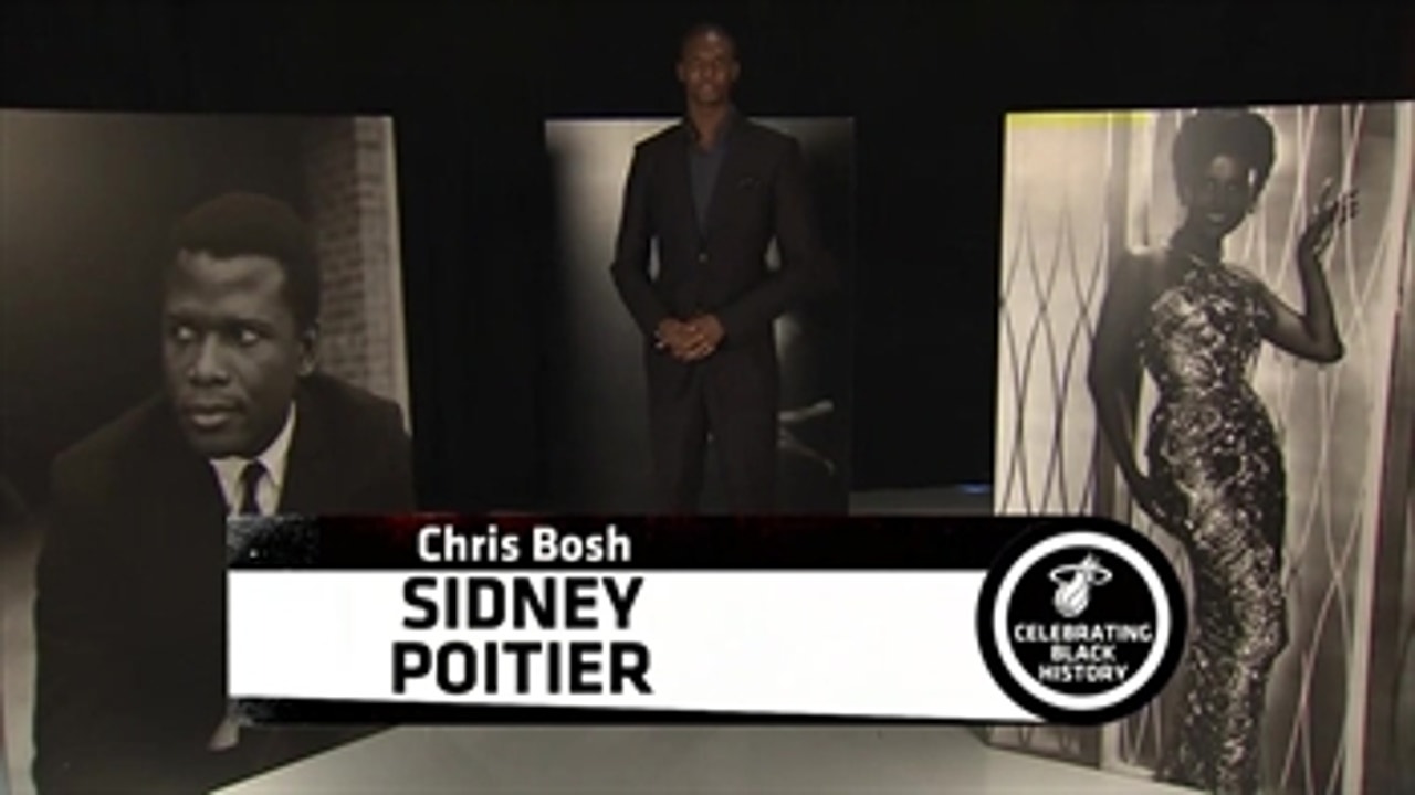 Black History Month: Chris Bosh on Sidney Poitier