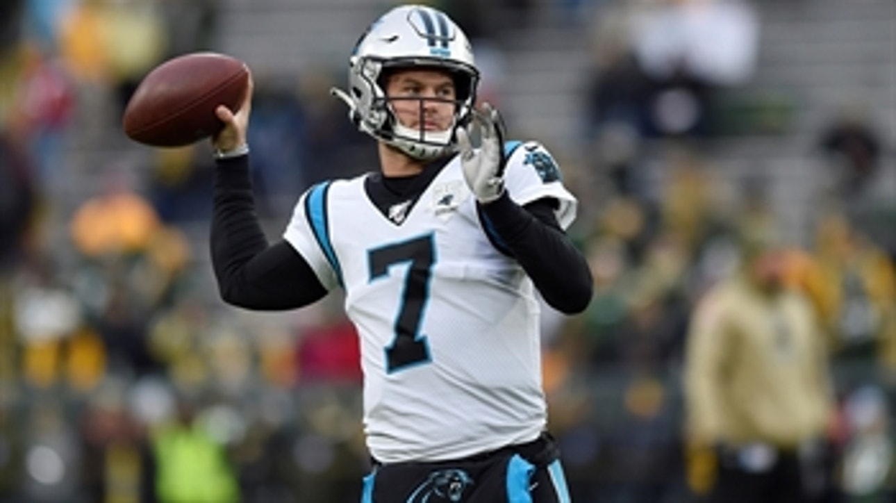 Nick Wright thinks Kyle Allen in only the 25th best QB in the NFL & run game plus defense is what keeps them in games