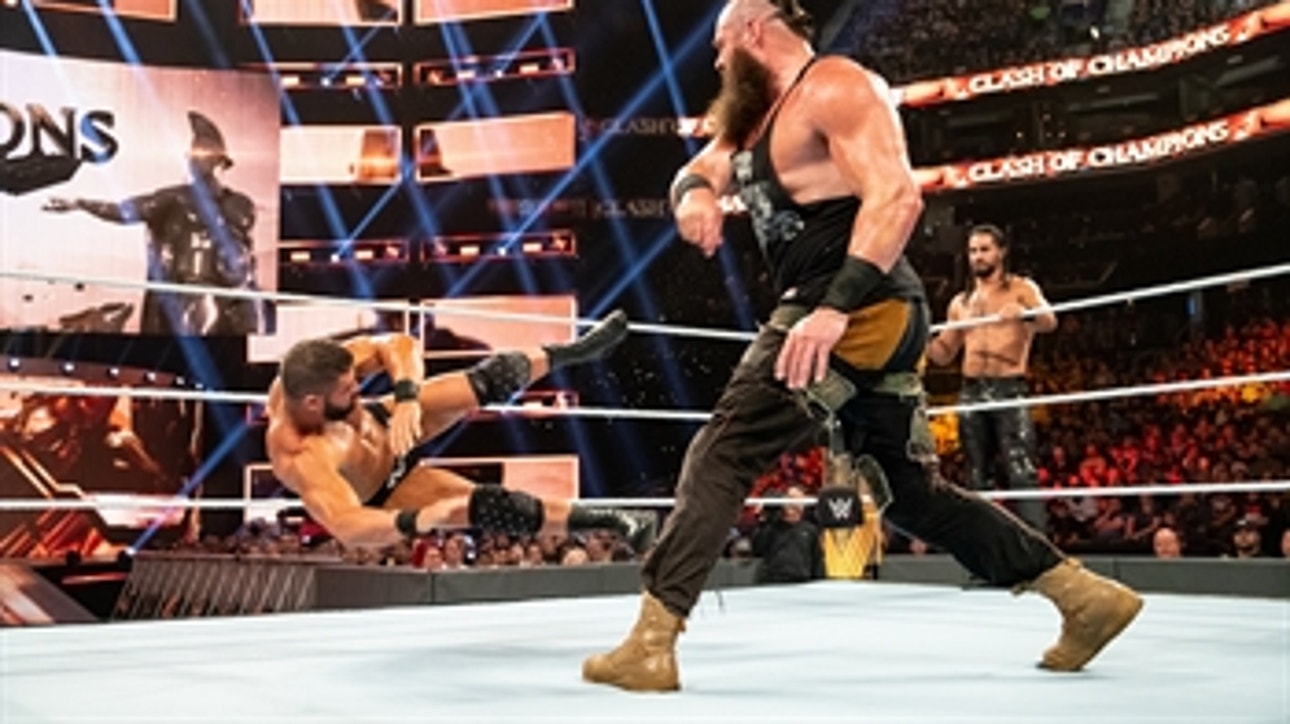Seth Rollins & Braun Strowman vs. Dolph Ziggler & Robert Roode - Raw Tag Team Titles Match: WWE Clash of Champions 2019 (Full Match)