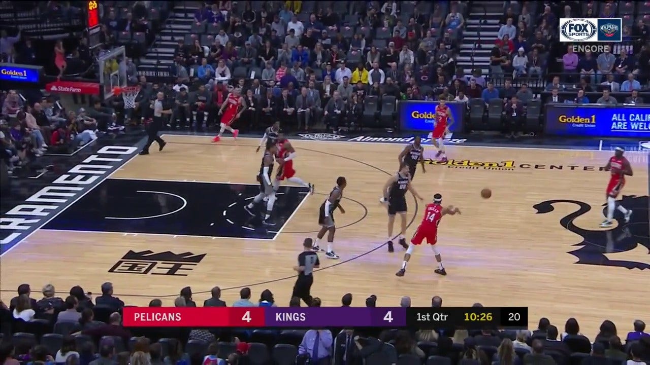 WATCH: Brandon Ingram steal, Redick Triple | Pelicans ENCORE