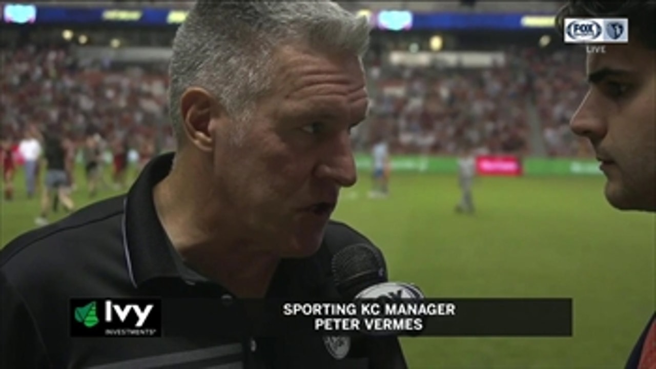 Peter Vermes on Sporting KC loss: 'Can't comeback from deficits like that all the time'
