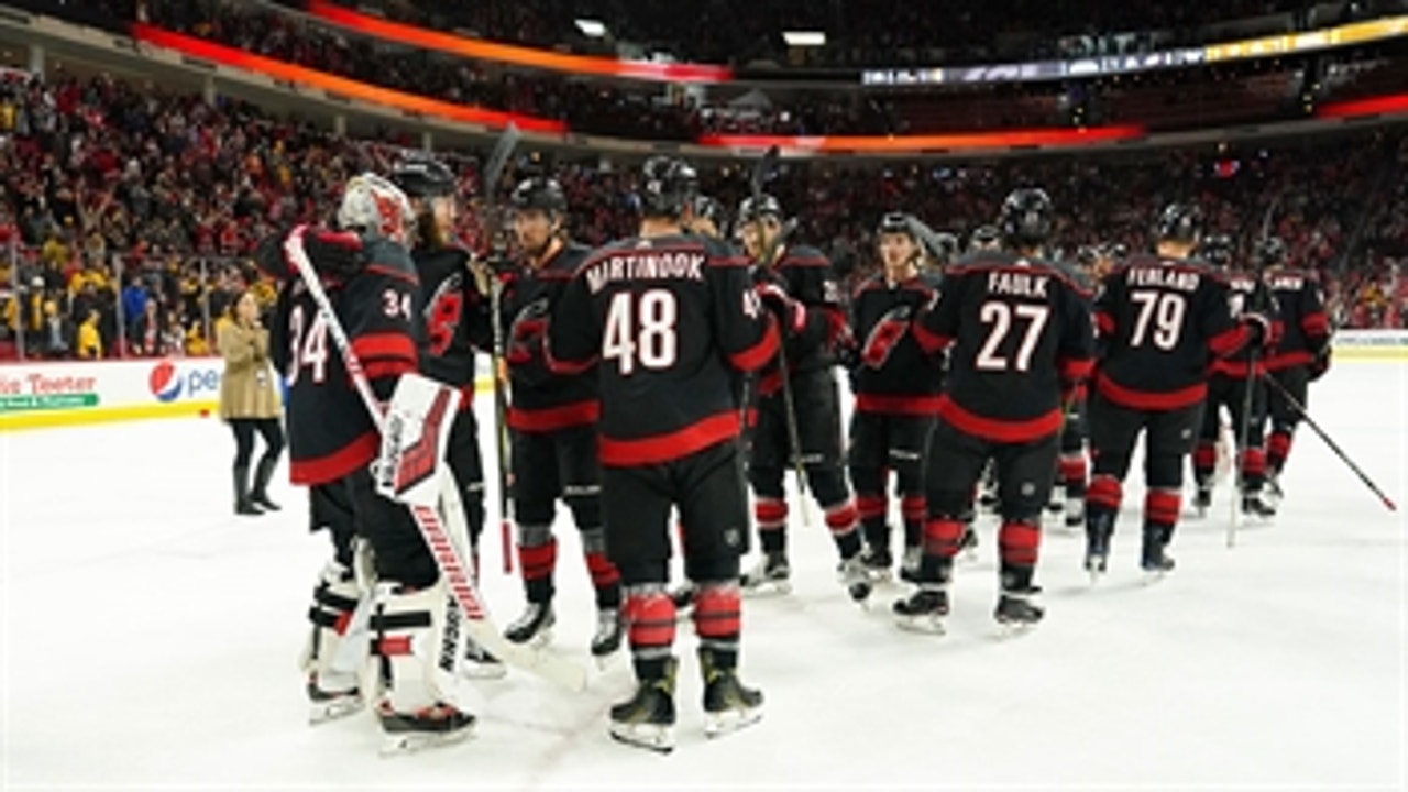 Hurricanes net 6 goals in rout of Preds