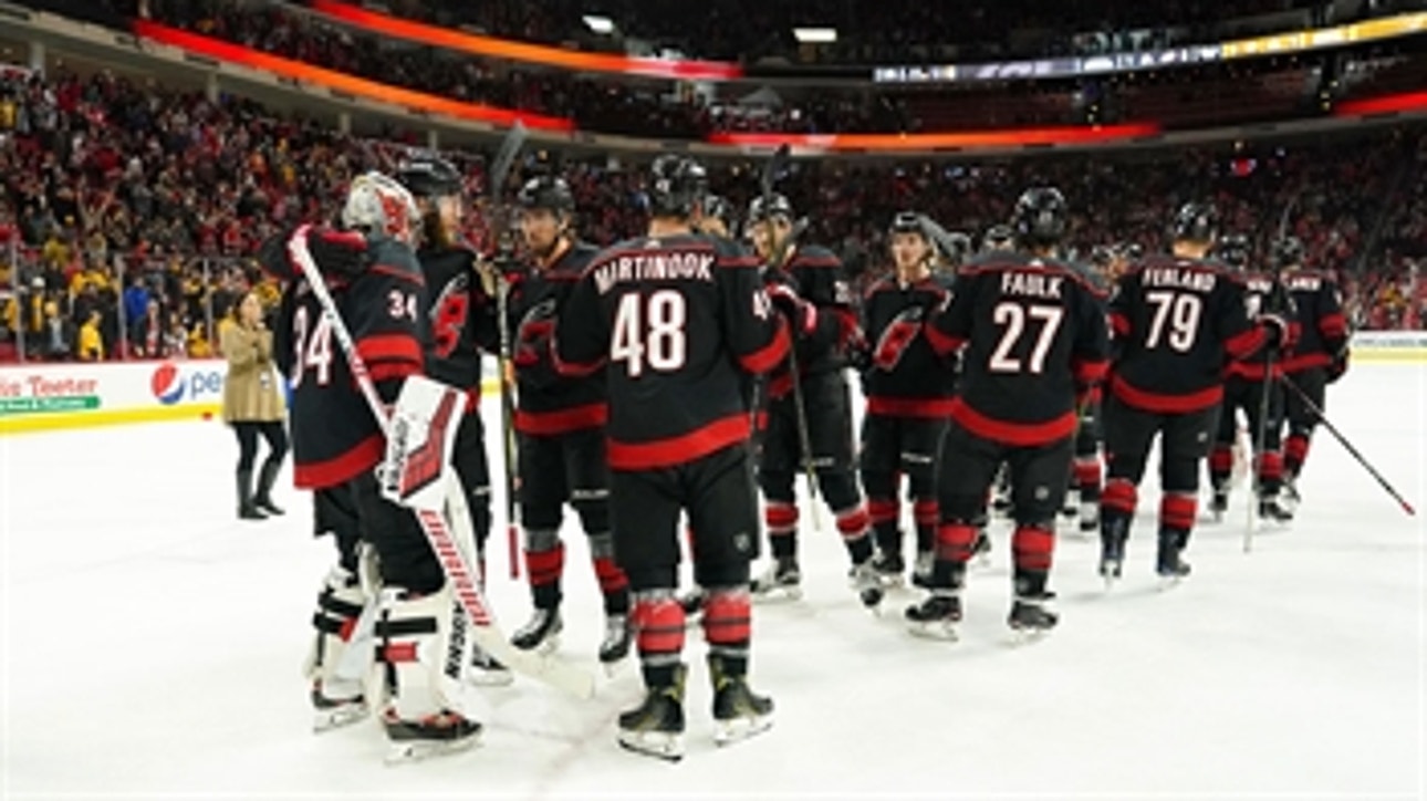 Hurricanes net 6 goals in rout of Preds